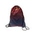 West Ham United FC Fade Design Drawstring Gym Bag (Red/Navy) (17.3 x 13in) - UTTA3799