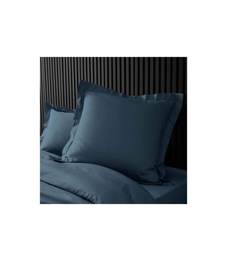 Taie d'Oreiller Percaline 63x63cm Bleu Nuit