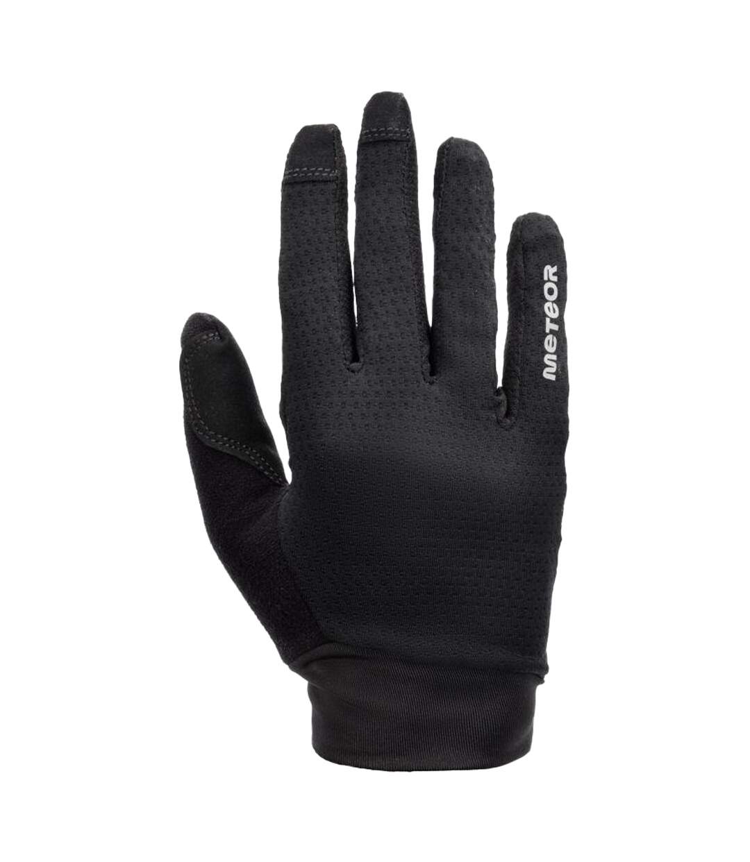 Gants De Cyclisme Mx100 Adulte Noir Meteor-1