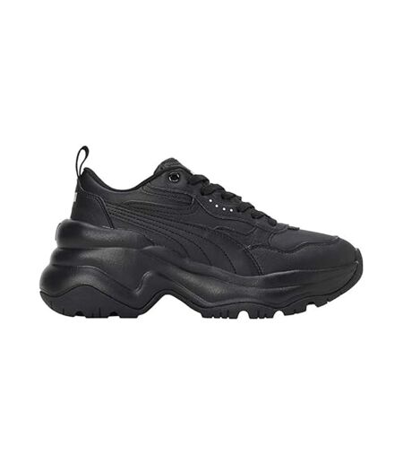 Womens/ladies Cilia Trainers Black Puma