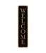 Décoration Murale Welcome Wilfried 57cm Noir-1