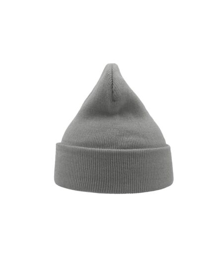 Bonnet Avec Revers Wind Mixte Gris Clair Atlantis