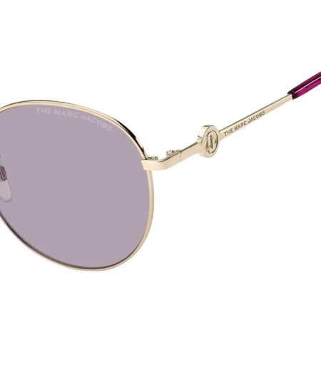 Womens/ladies Sunglasses One Size Gold Pink Marc Jacobs