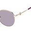 Womens/ladies Sunglasses One Size Gold Pink Marc Jacobs-2