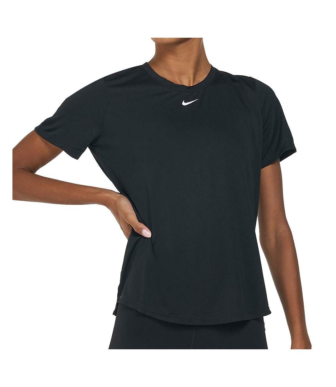 T-shirt Noir Femme Nike One Df - L