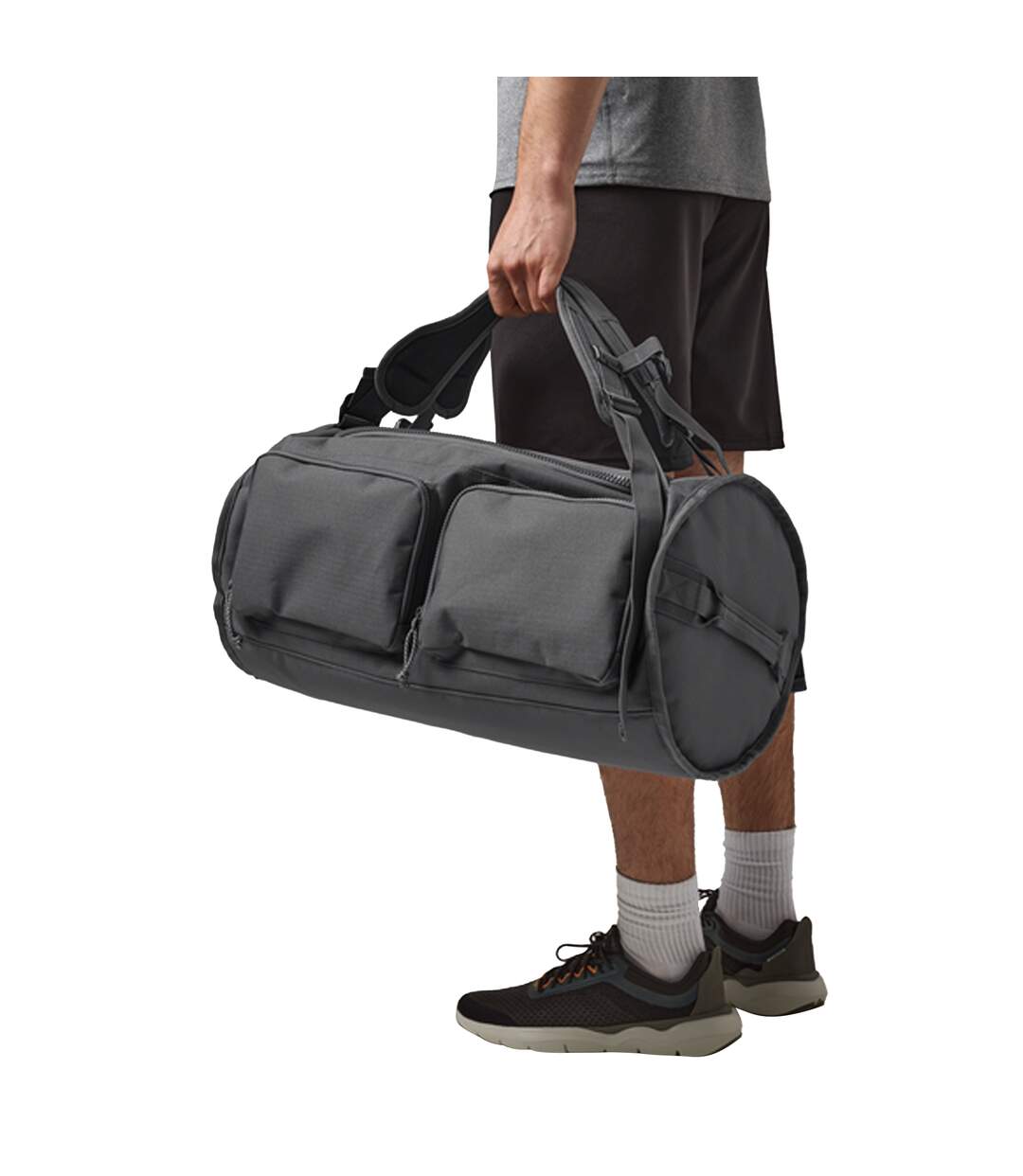 Sac de sport adapt taille unique gris foncé Quadra-2