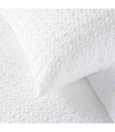 Parure de Lit 3 Pièces Litea 240x220cm Blanc