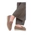 Womens/ladies pegasus charm slip-on loafers khaki Where´s That From-2