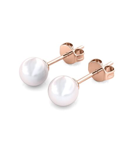 Boucles d'oreilles Full Moon Pearl, Perle d’imitation