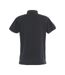 Mens Premium Stretch Polo Shirt Anthracite Melange Clique-2