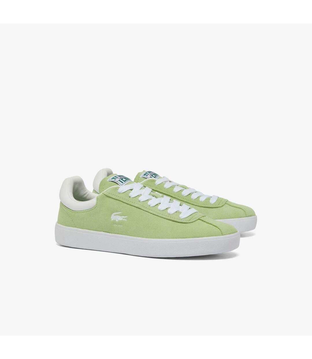 Baskets Baseshot Femme Vert Blanc Lacoste-2