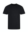 AWDis Cool T-shirt unisexe recyclé pour adultes (Noir de jais) - UTPC4718