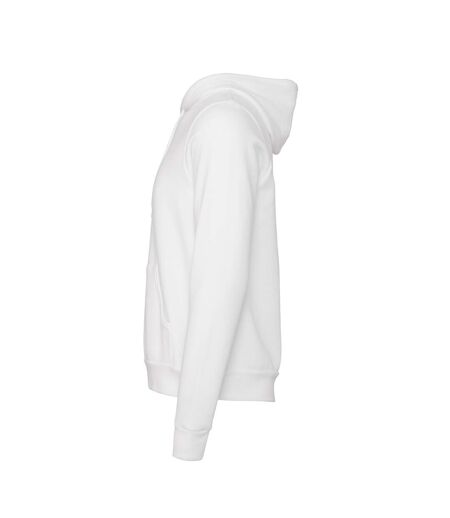 Canvas Sweatshirt À Capuche Homme Dtg Blanc Bella + Canvas