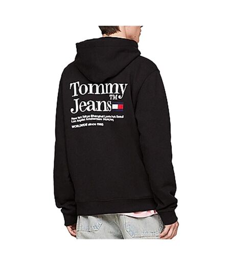 Sweat Noir Homme Tommy Hilfiger DM0DM18860 - L