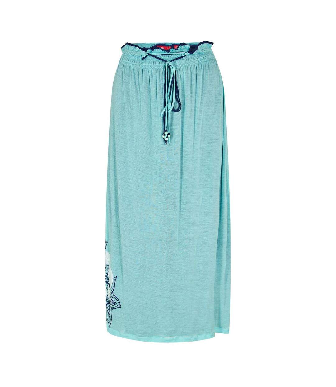 Womens/ladies Shala Mandala Maxi Dress Green Puma-1