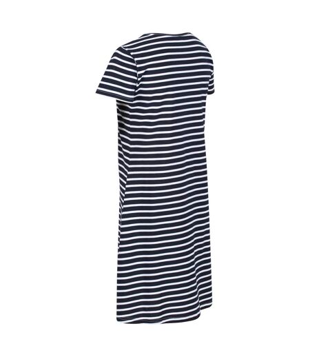 Robe trapèze balia femme bleu marine / blanc Regatta