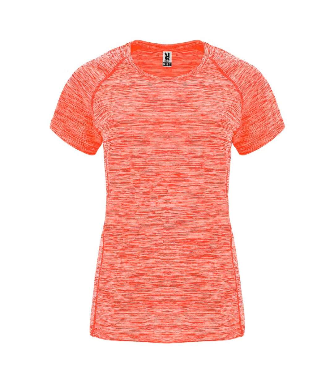 T-shirt Austin Femme Corail Fluo Chiné Roly-1