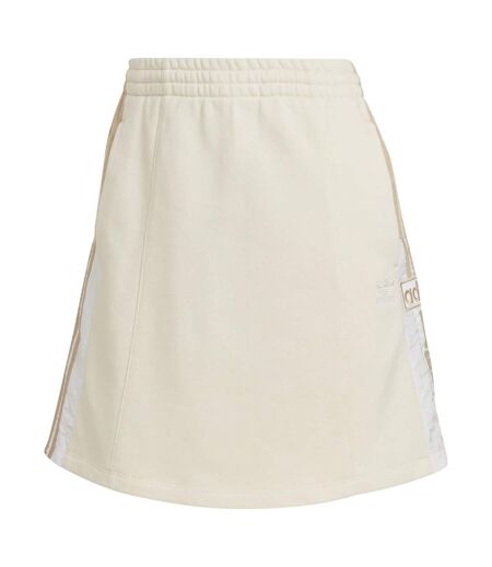 Mini Jupe Motif/style Rayure Latérale Originals Femme Blanc Adidas