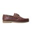 Mens Stern Boat Shoes Burnt Brown Base London-3
