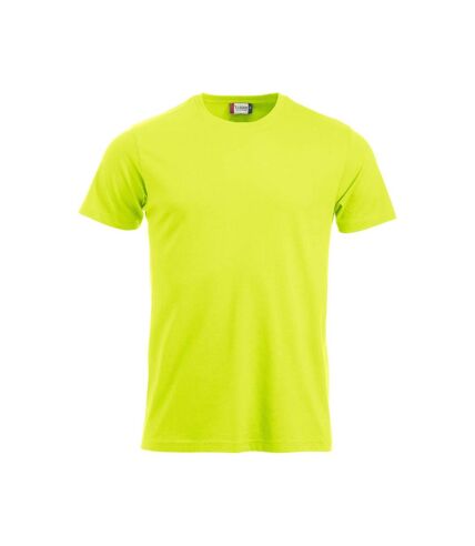 Clique Mens New Classic T-Shirt (Visibility Green)