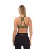 Womens/ladies Series-3 Hi-impact Sports Bra Khaki Green Skins-2