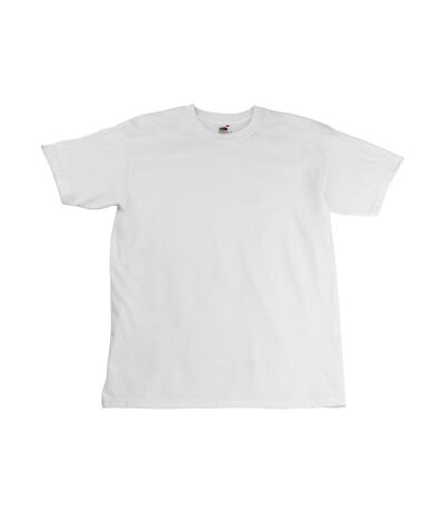 T-shirt super premium homme blanc Fruit of the Loom