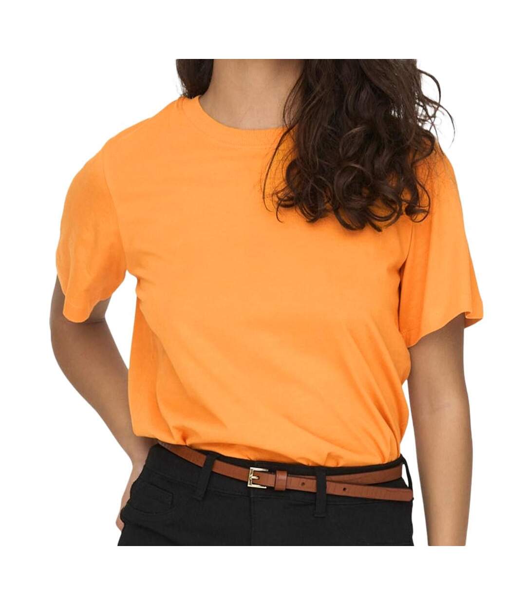 T-shirt Orange Femme JDY Pisa - S-1