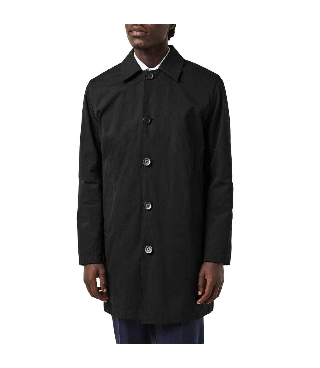 Homme Manteau Léger Noir Twisted Tailor-2