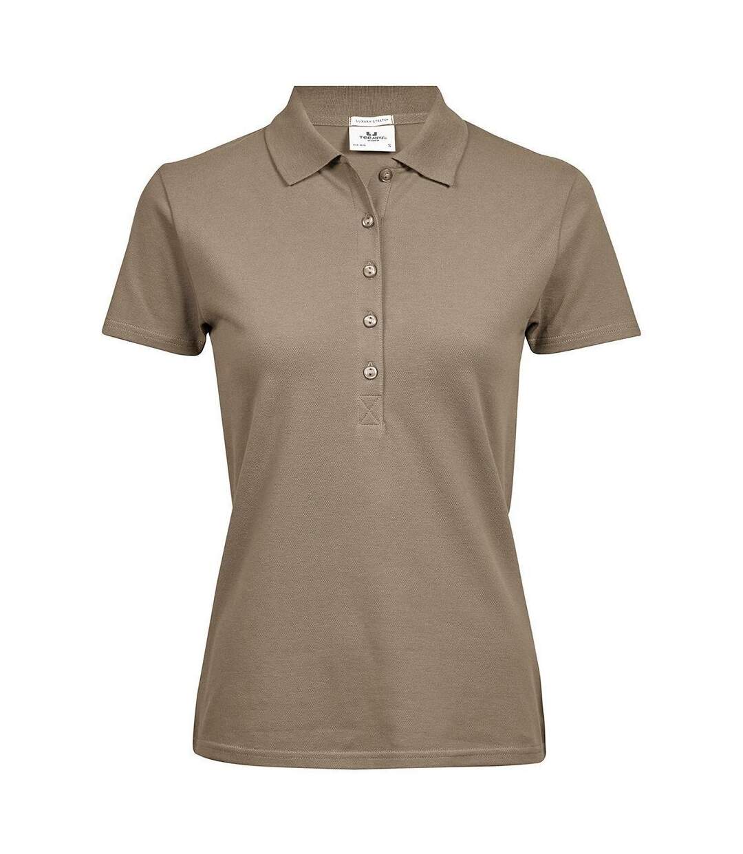 Polo manches courtes - Femme - 145 - beige kit