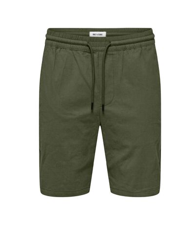 Short vert homme only & sons capri - l