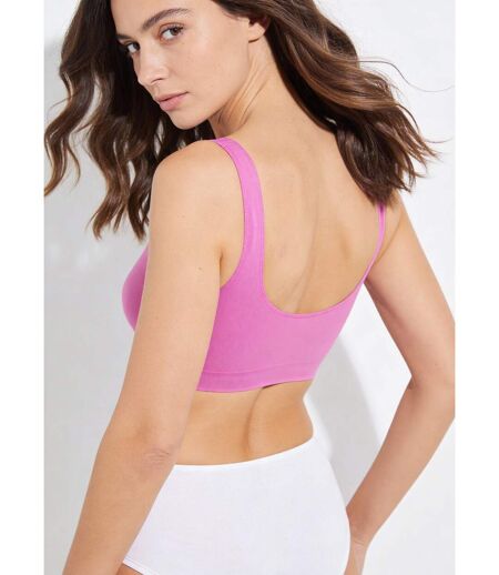 Brassière extensible sans coutures devant