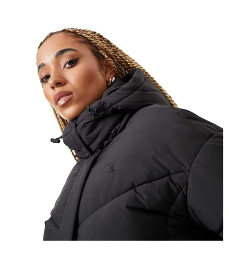 Doudoune Matelassée Motif/style Matelassé Ritcher Femme Noir Jack Wills