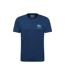 Mens looe printed organic t-shirt navy Mountain Warehouse