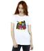 Disney Womens/Ladies Encanto Many Houses Cotton Boyfriend T-Shirt (Blanc) - UTBI22324-2