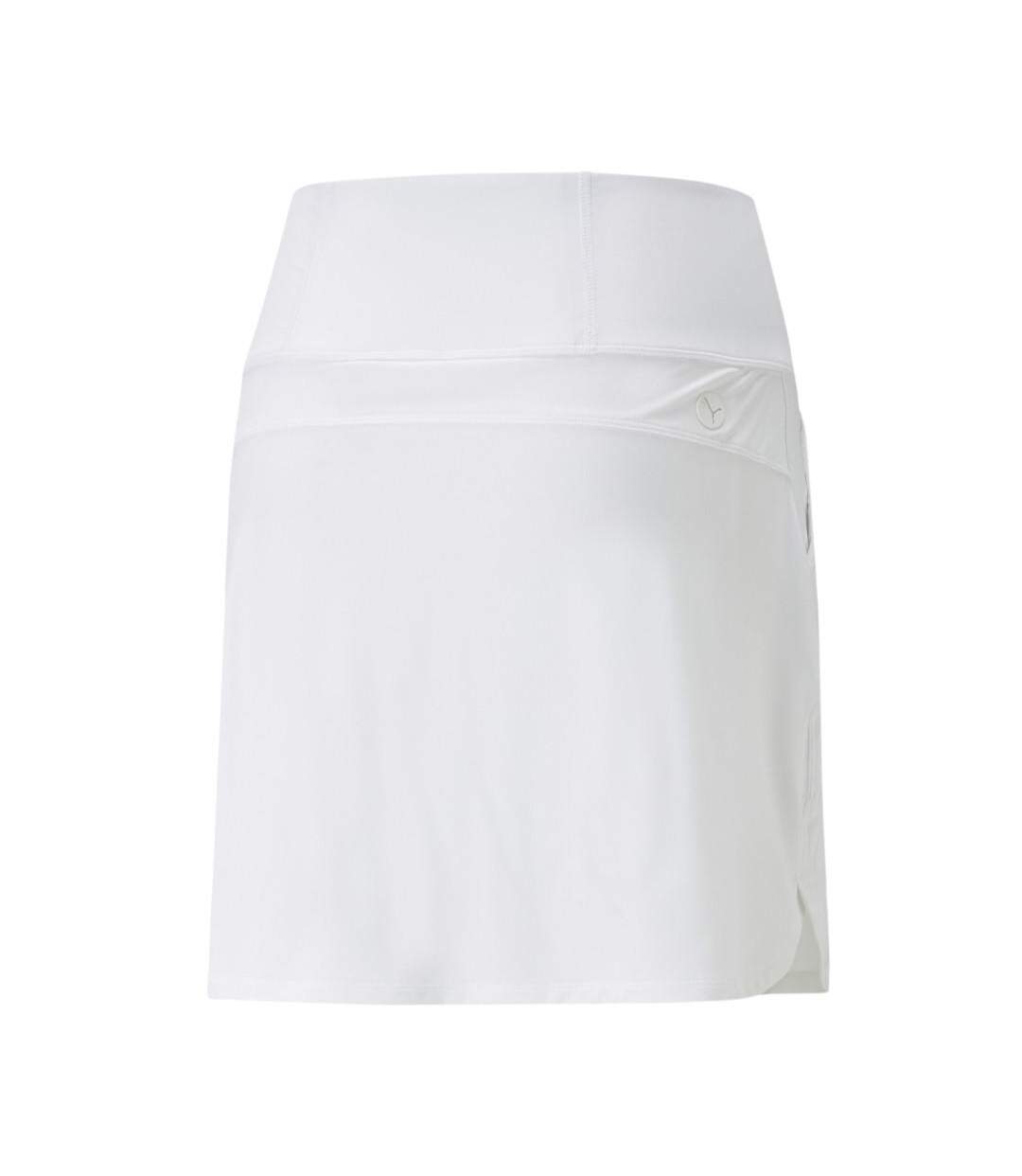 Jupe Blanche Femme Puma Skirt - L