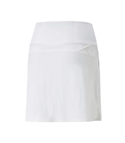 Jupe Blanche Femme Puma Skirt - L