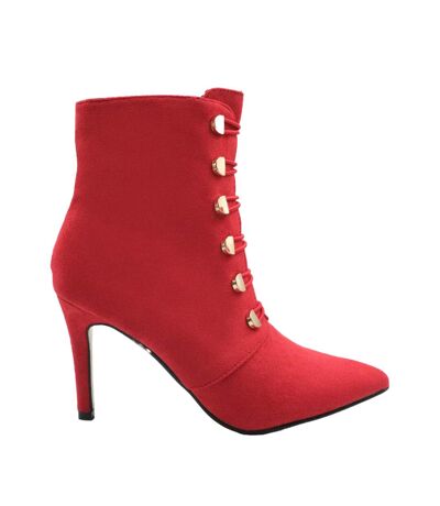 Bottines blythe femme rouge Where´s That From