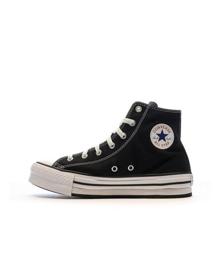 All star baskets montantes noires femme converse