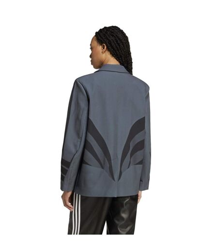 Womens/ladies Atlanta Long-sleeved Blazer Carbon Adidas
