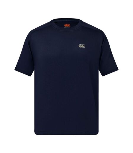 Mens Tempo Training T-shirt Navy Canterbury