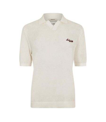 Polo Manches Courtes Homme Beige Jack Wills