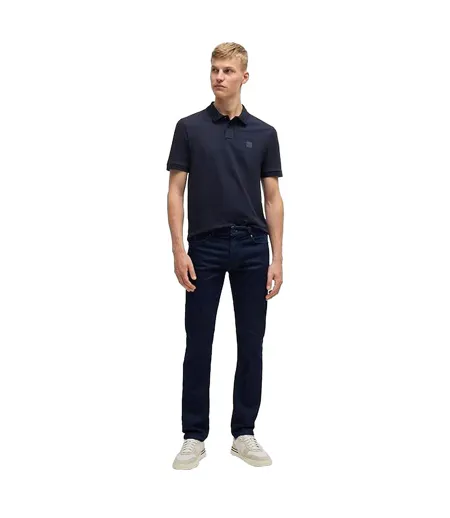 Mens Delaware Bc-l-c Slim Leg Jeans Navy Boss