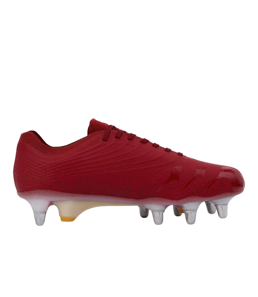 Unisex Adult Groundbreak Elite Stamped Soft Ground Rugby Boots Red Dahlia Canterbury-3