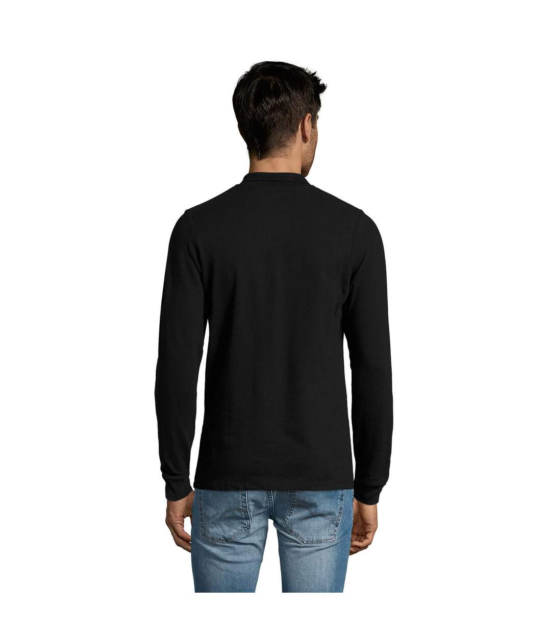 Polo Perfect Homme Noir SOLS-2