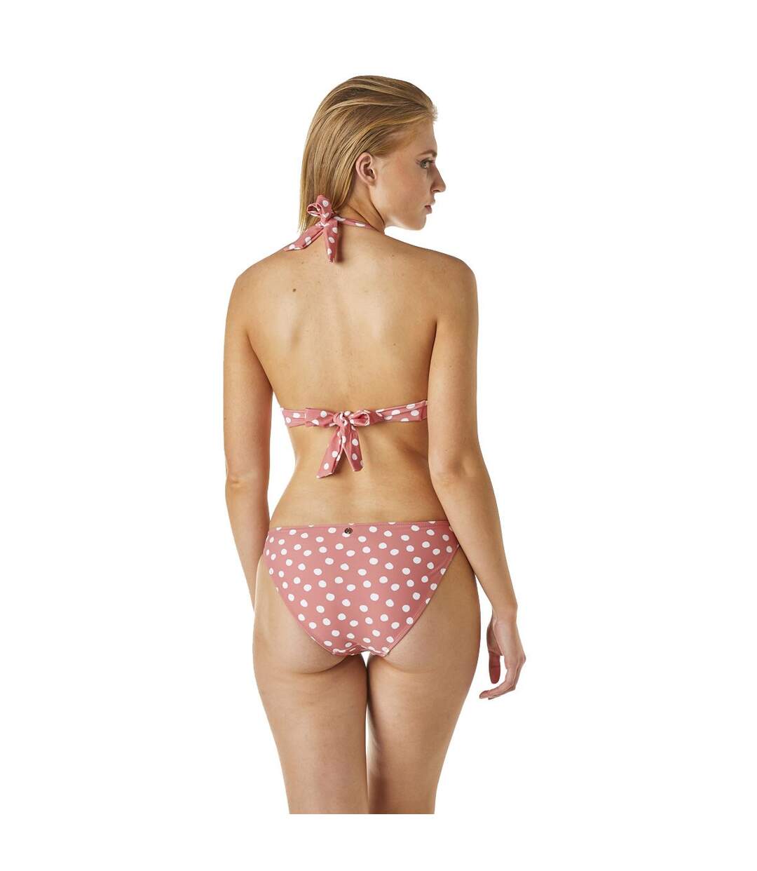 Haut de maillot triangle up rose CARIOCA-3