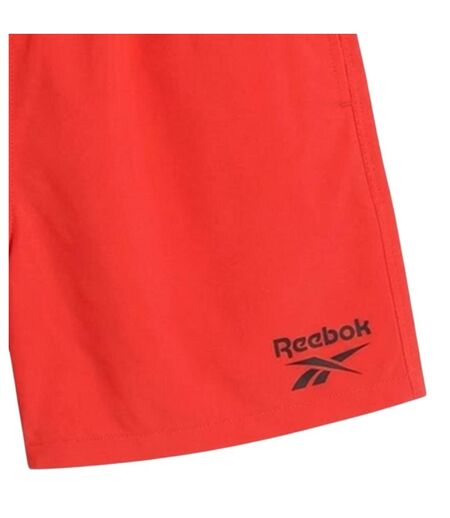 Mens Yale Swim Shorts Red Reebok