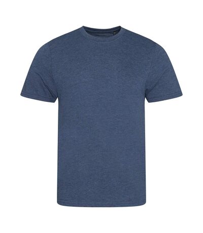 AWDis Mens Tri Blend T Shirt (Heather Navy) - UTPC2894