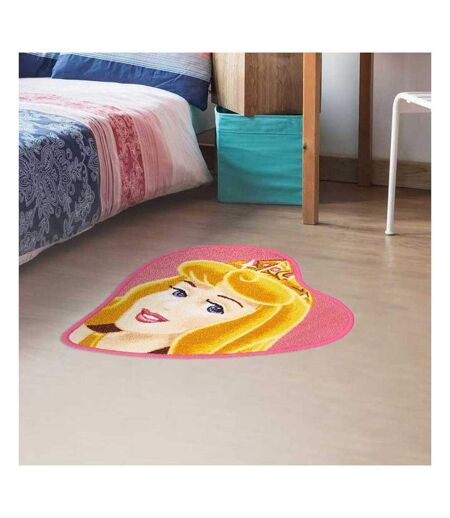 Tapis enfant Lavable 30° motif princesse AURORAA