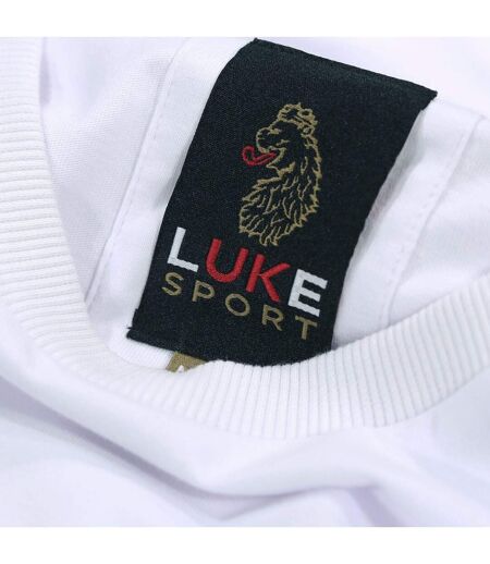 T-shirt Style Ville Leicester Homme Blanc Bleu Luke 1977