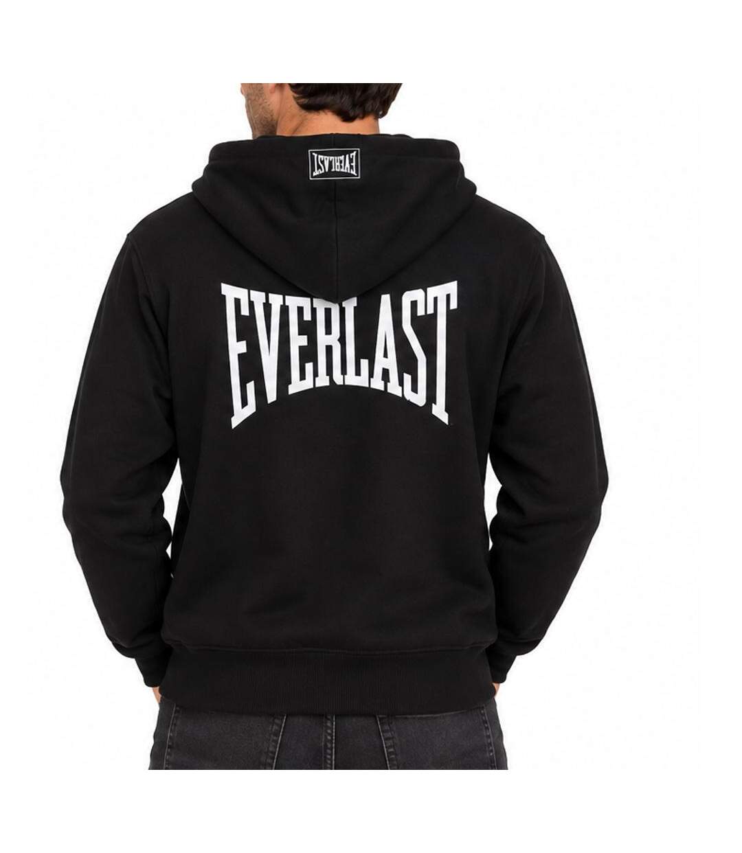 Sweat zippé noir homme everlast el011-2
